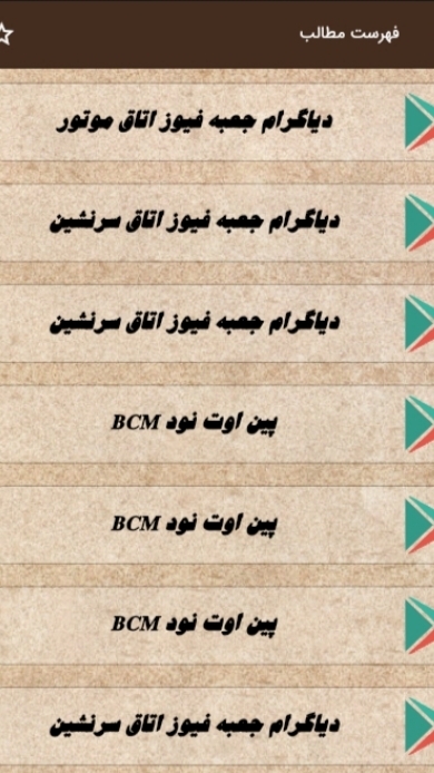 اسکرین شات 3 برنامه ‏‏‏‏‏‏‏نقشه های خودروسازی KMC
