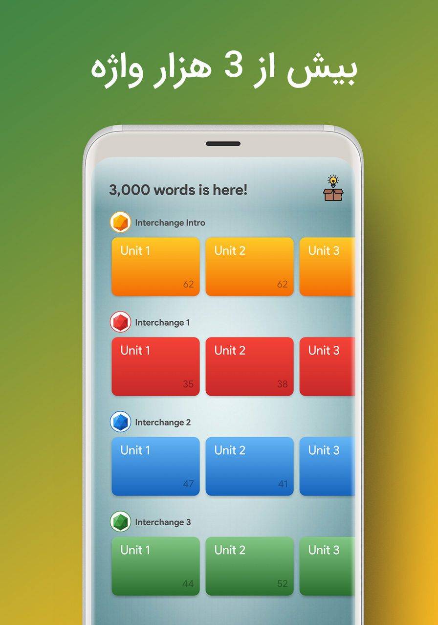 اسکرین شات 1 برنامه English Word - Word