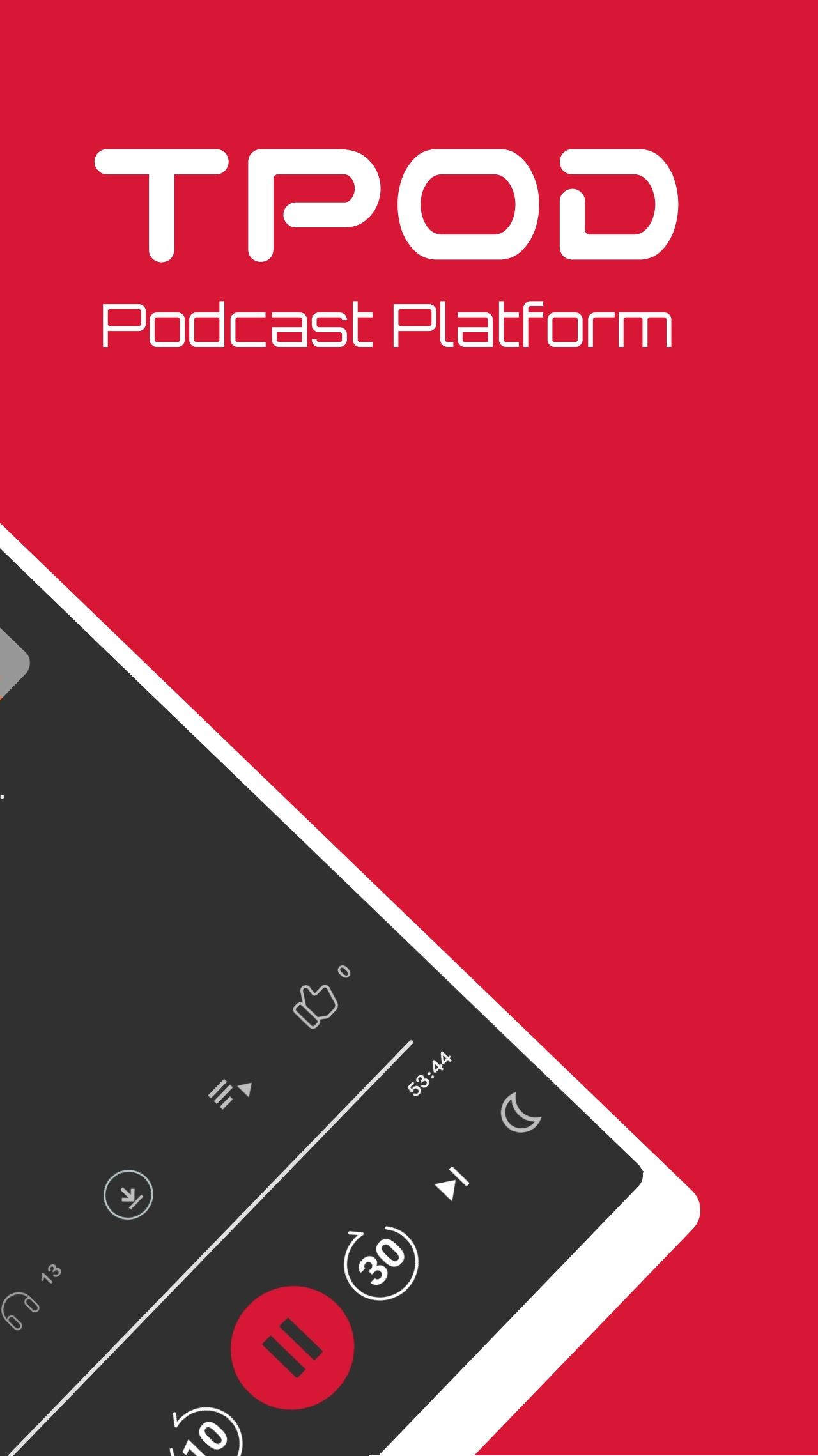 اسکرین شات 4 برنامه تی پاد : برنامه پادگیر پادکست