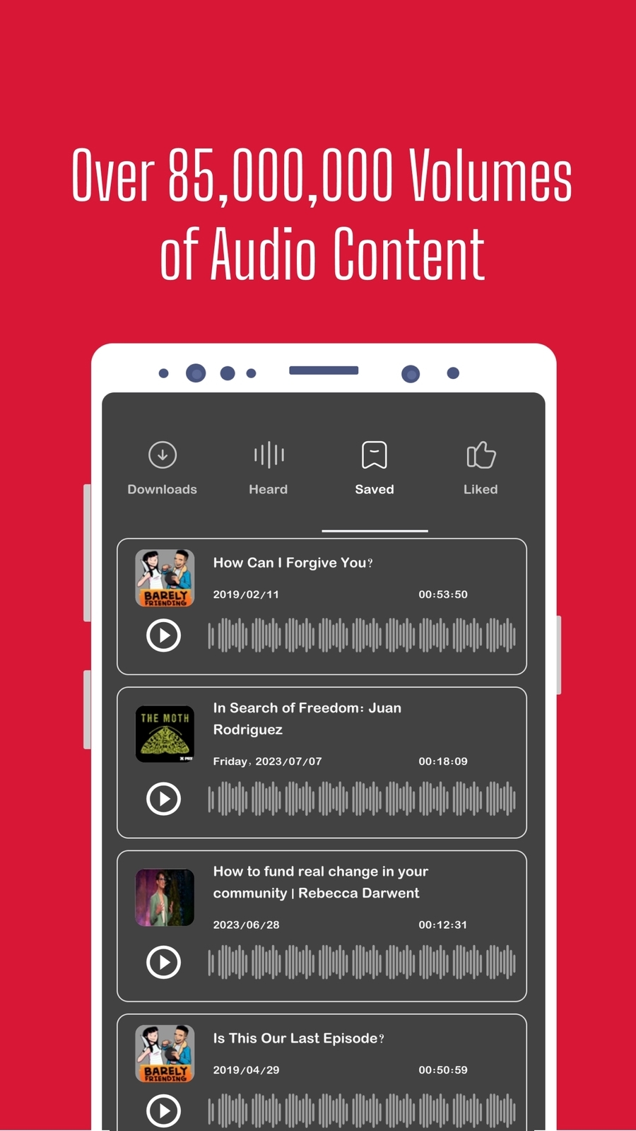 اسکرین شات 6 برنامه تی پاد : برنامه پادگیر پادکست