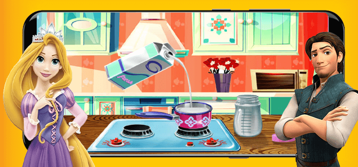 اسکرین شات 3 بازی بچه داری گیسو کمند