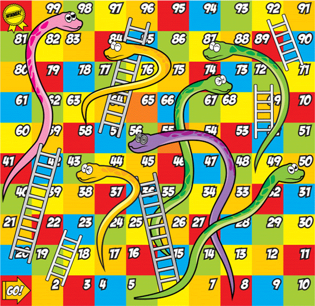 اسکرین شات 3 بازی مار و پله