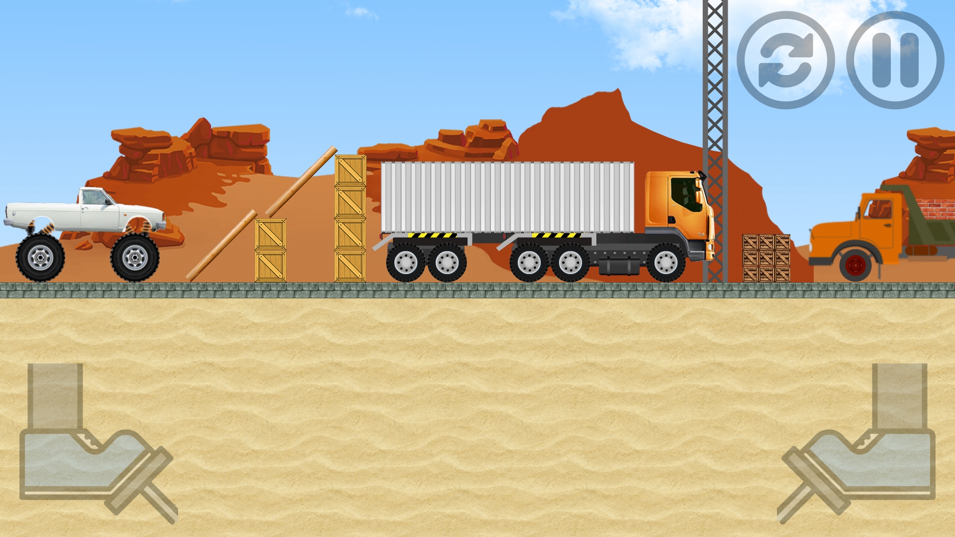 اسکرین شات 2 بازی وانت پرنده