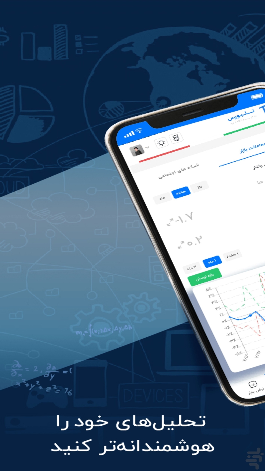 اسکرین شات 2 برنامه تلبورس - تحلیل حرفهای بورس