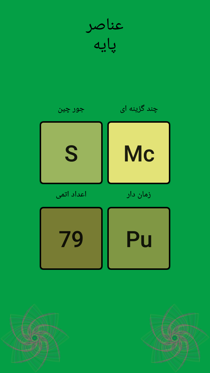 اسکرین شات 7 برنامه عناصر شیمیایی