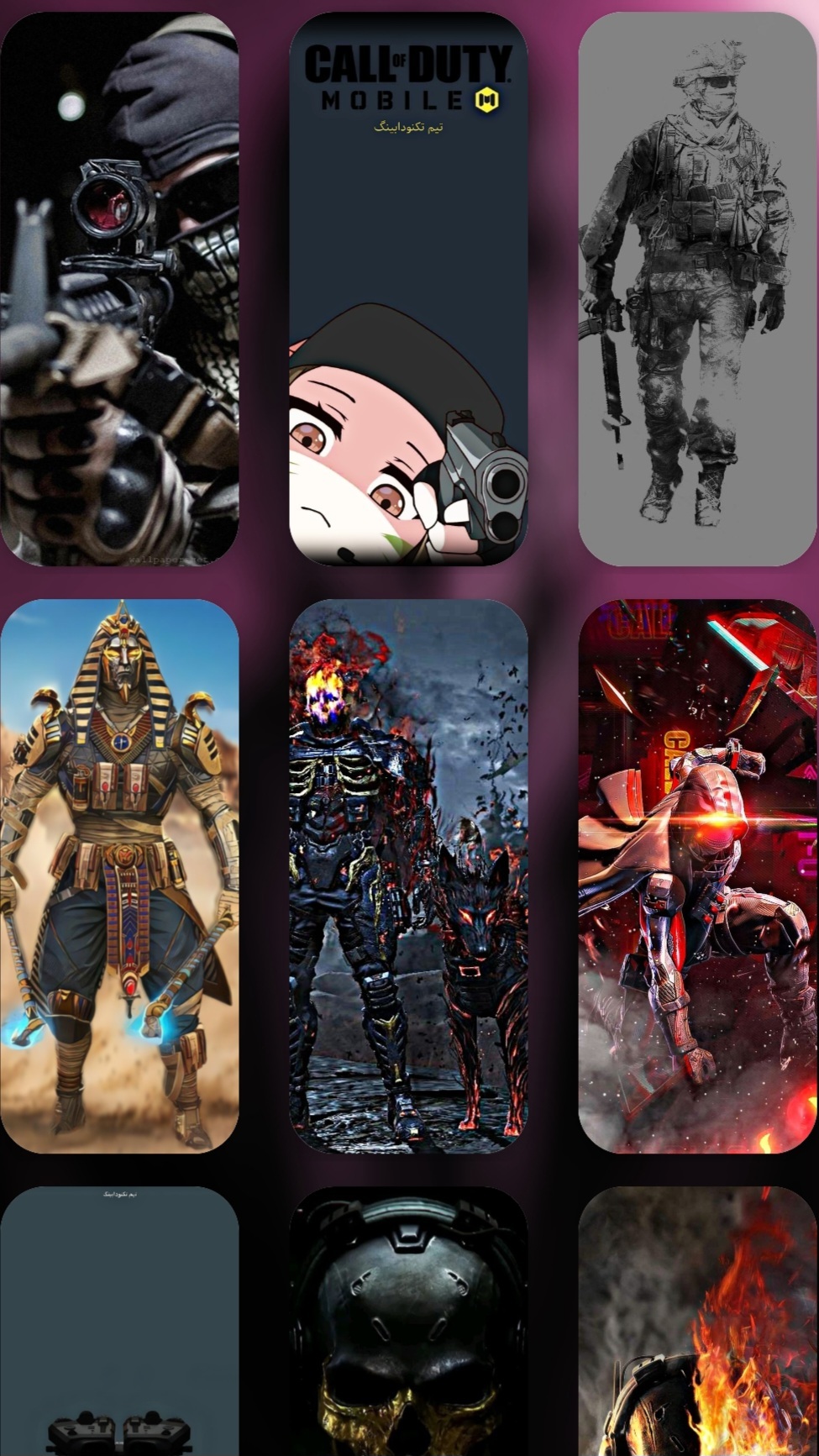 اسکرین شات 2 برنامه ‏‏‏‏‏‏تصویر زمینه کالاف دیوتی