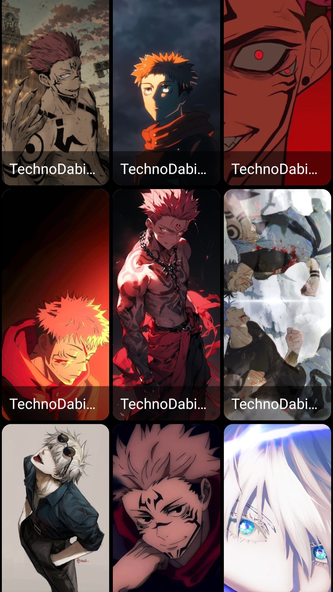 اسکرین شات 2 برنامه ‏‏‏‏‏‏تصویر زمینه جوجوتسو کایسن