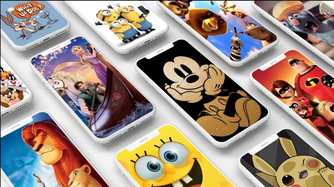 اسکرین شات 2 برنامه تصویر زمینه کارتونی(کودکانه)