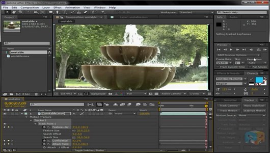 اسکرین شات 5 برنامه آموزش افترافکت (تدوین فیلم)