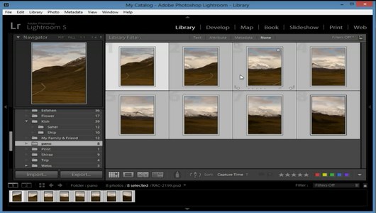 اسکرین شات 2 برنامه آموزش Lightroom (تدوین عکس)