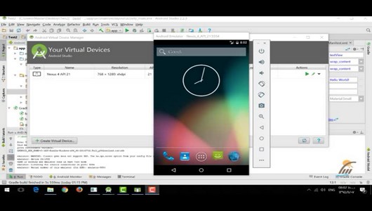 اسکرین شات 6 برنامه آموزش اندروید استودیو