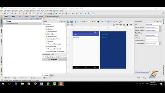 اسکرین شات 5 برنامه آموزش اندروید استودیو