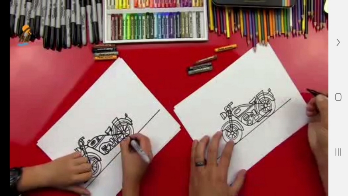 اسکرین شات 11 برنامه ‏آموزش نقاشی وسائل نقلیه به کودکان