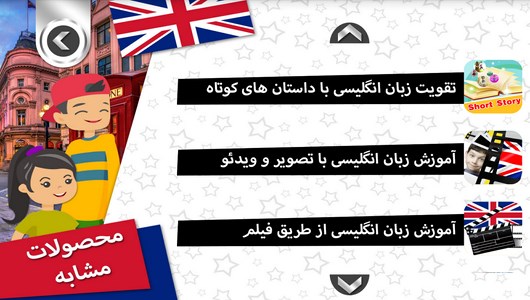 اسکرین شات 9 برنامه آموزش انگلیسی با داستان های کوتاه