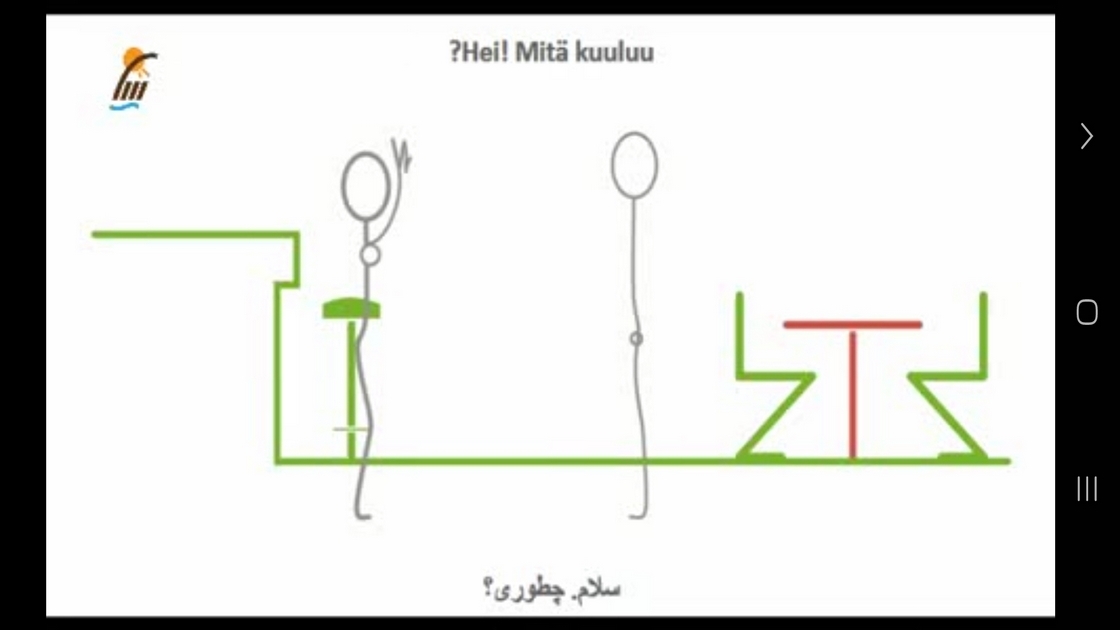 اسکرین شات 3 برنامه ‏آموزش لغات و مکالمات زبان فنلاندی