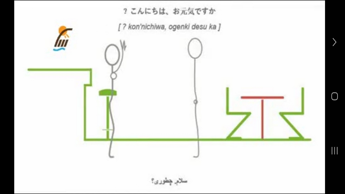 اسکرین شات 4 برنامه ‏آموزش لغات و مکالمات زبان ژاپنی