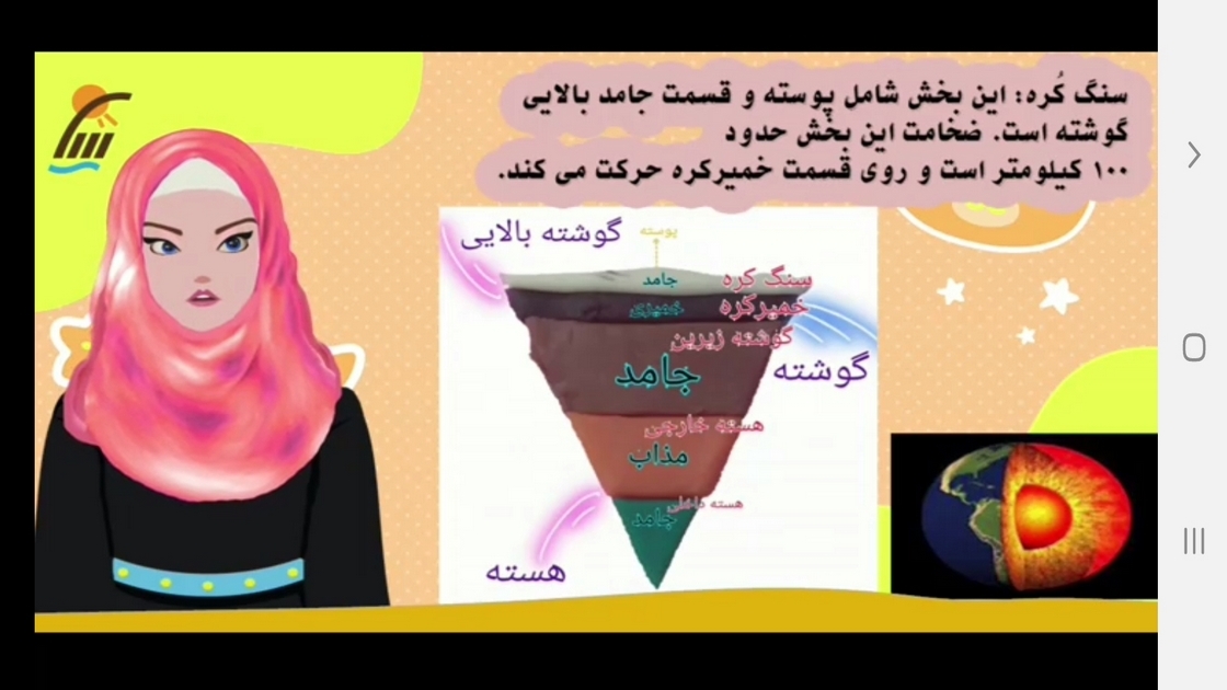 اسکرین شات 6 برنامه علوم تجربی ششم دبستان -آموزش و آزمون