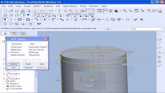 اسکرین شات 2 برنامه آموزش تخصصی نرم افزار Pro Engineer