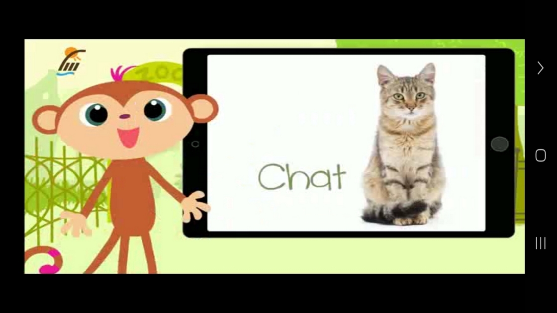 اسکرین شات 3 برنامه ‏آموزش فرانسوی به کودکان با شانا