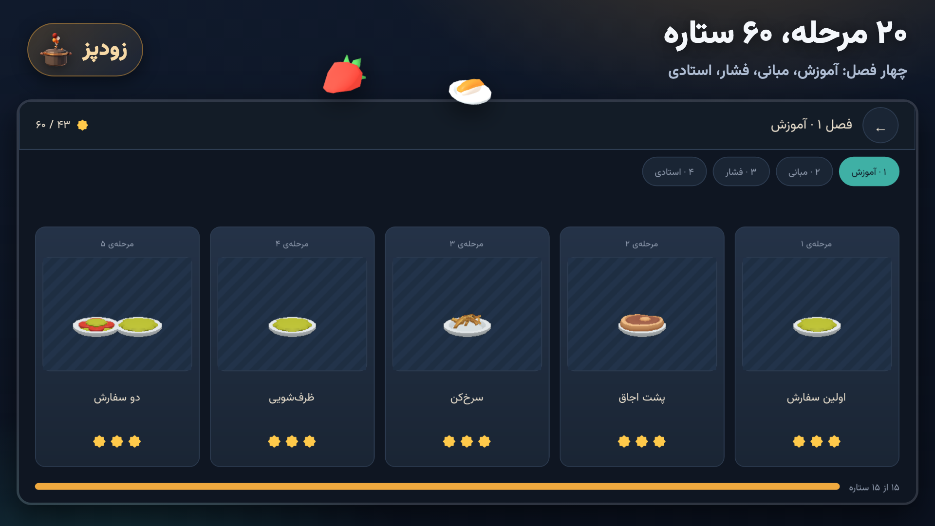 اسکرین شات 2 بازی ‏زودپز: بازی آشپزی(چند نفره)
