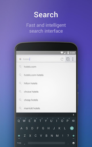 اسکرین شات 5 برنامه Super Fast Browser