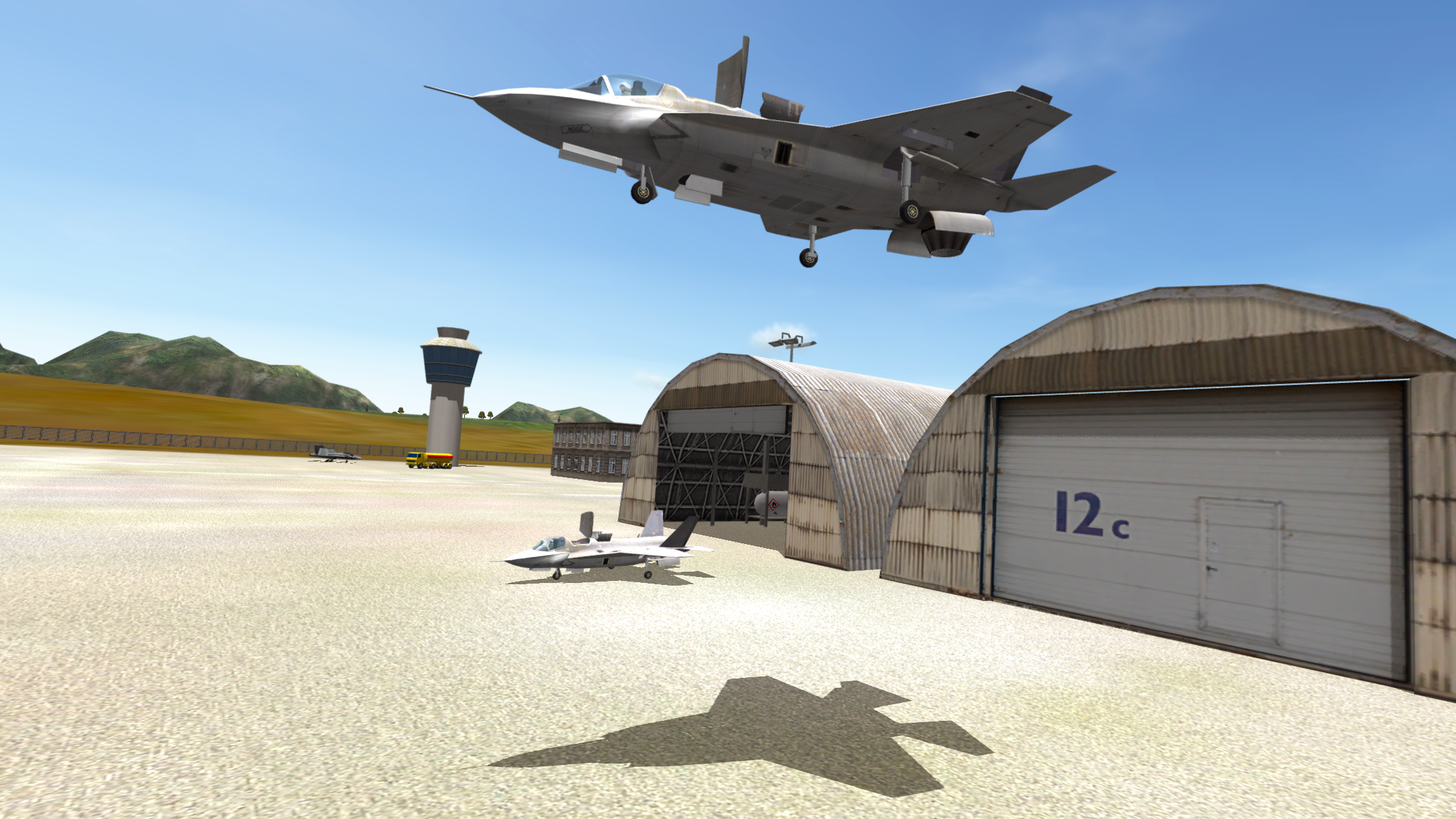 اسکرین شات 2 بازی F18 Carrier Landing Lite