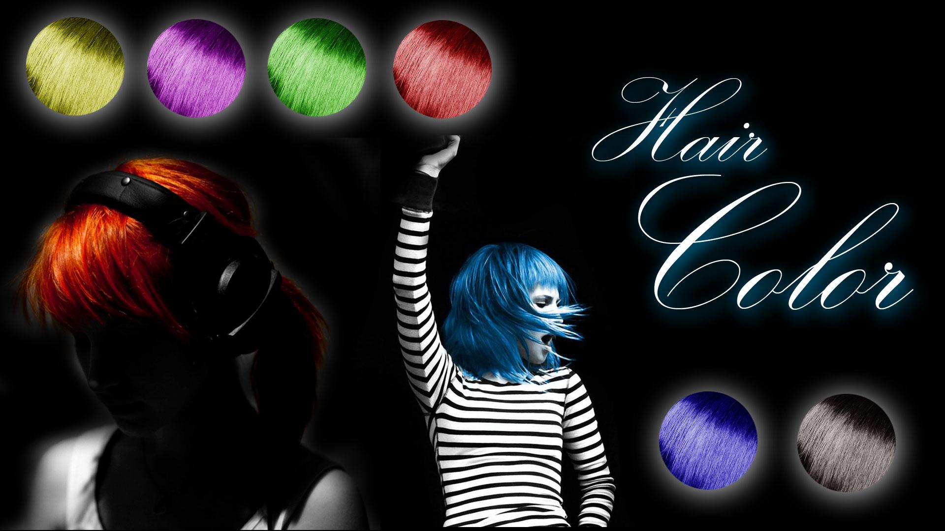 اسکرین شات 3 برنامه Hair Color Changer Real