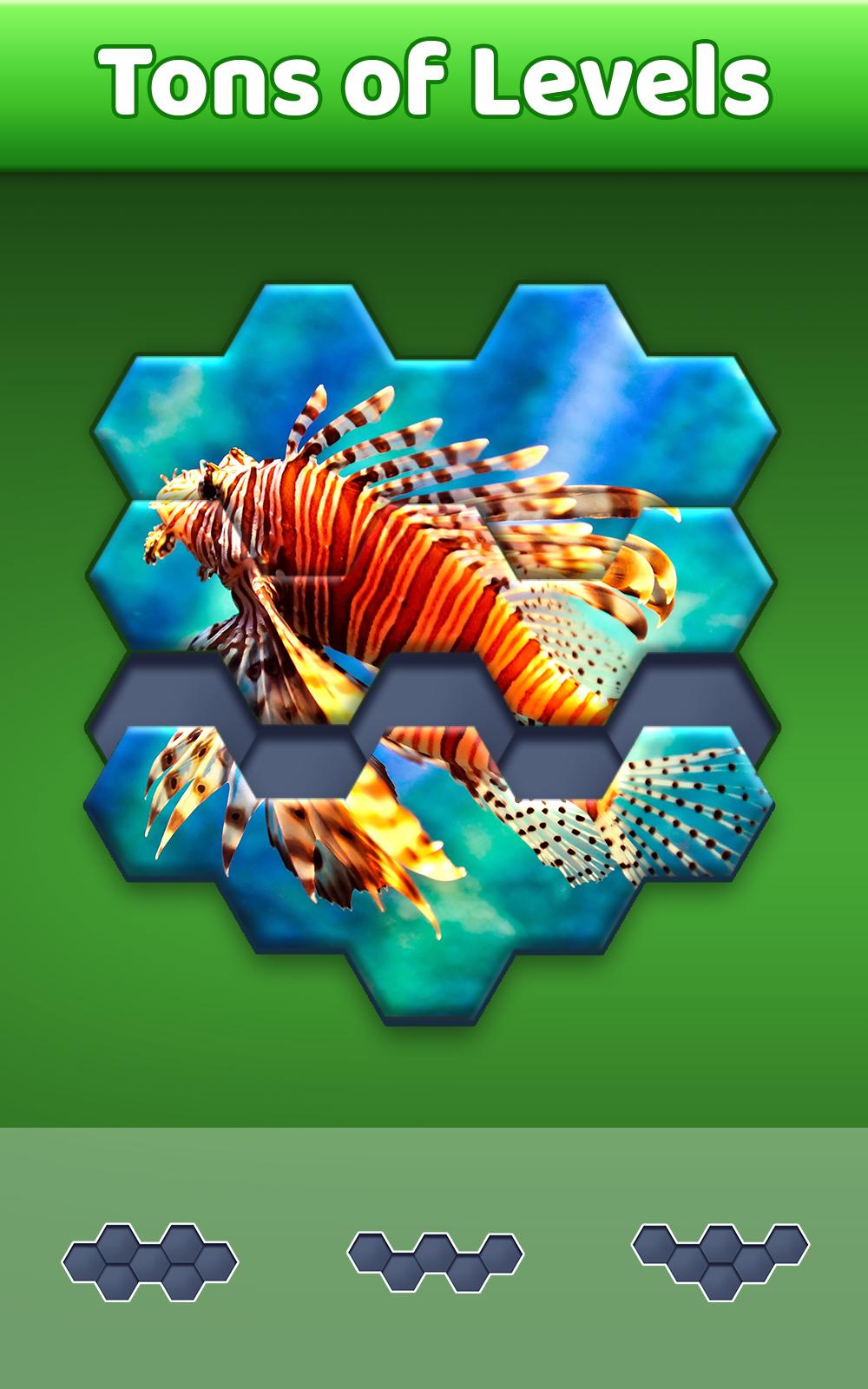 اسکرین شات 2 بازی Hexa Jigsaw Puzzle ®