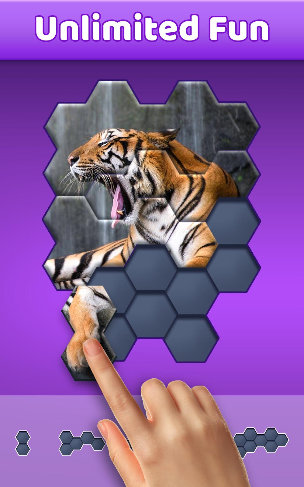 اسکرین شات 1 بازی Hexa Jigsaw Puzzle ®
