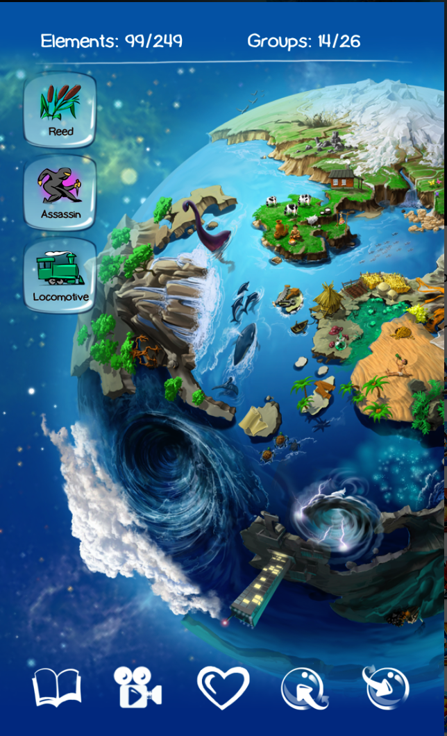 اسکرین شات 3 بازی Doodle God Аlchemy