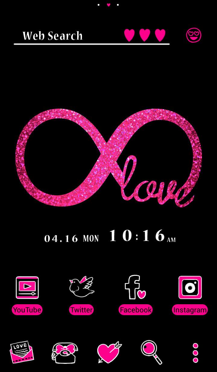 اسکرین شات 1 برنامه Infinite Love Black x Pink