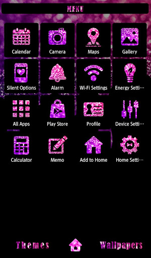 اسکرین شات 2 برنامه Wallpaper Melting Glitter