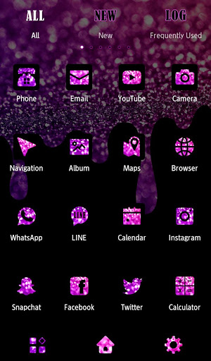 اسکرین شات 3 برنامه Wallpaper Melting Glitter