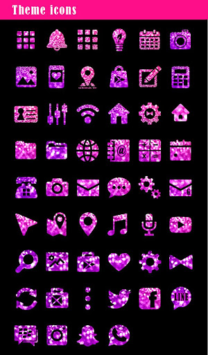 اسکرین شات 4 برنامه Wallpaper Melting Glitter
