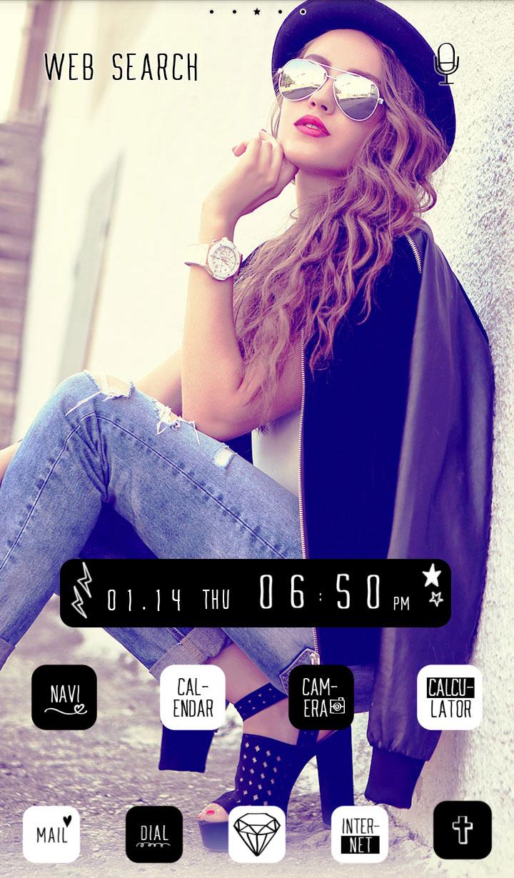 اسکرین شات 5 برنامه Urban Stylish Theme +HOME