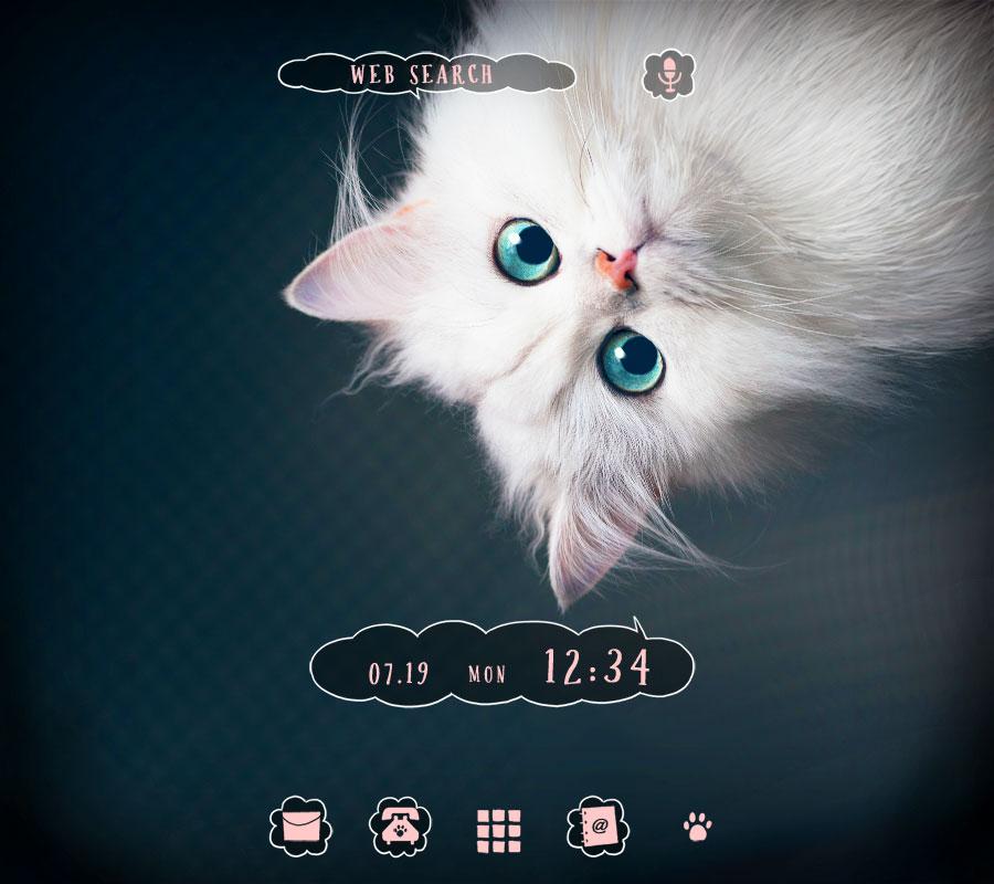 اسکرین شات 1 برنامه Cute Theme What's the Time?