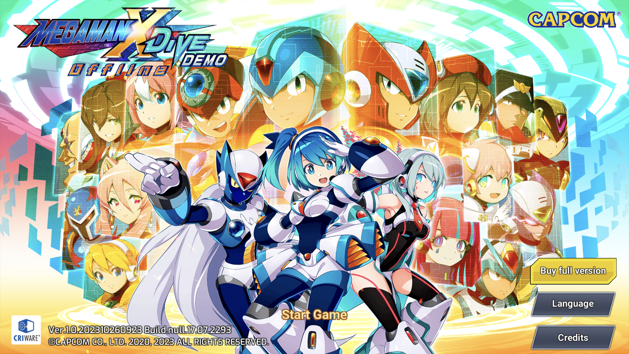 اسکرین شات 1 بازی MEGA MAN X DiVE Offline Demo