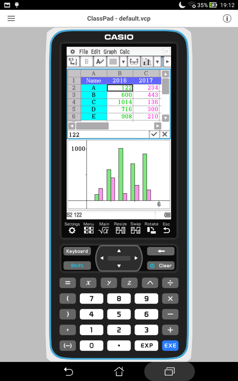 اسکرین شات 2 برنامه CASIO ClassPad