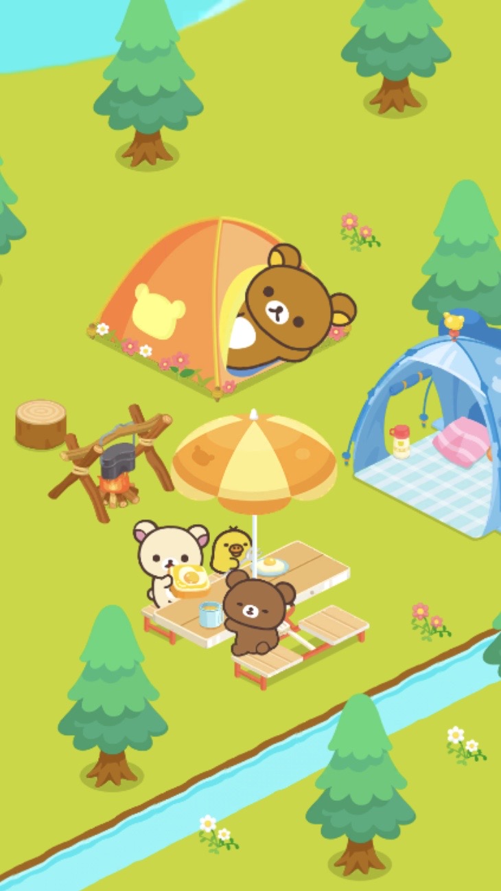 اسکرین شات 2 بازی Rilakkuma Farm Games