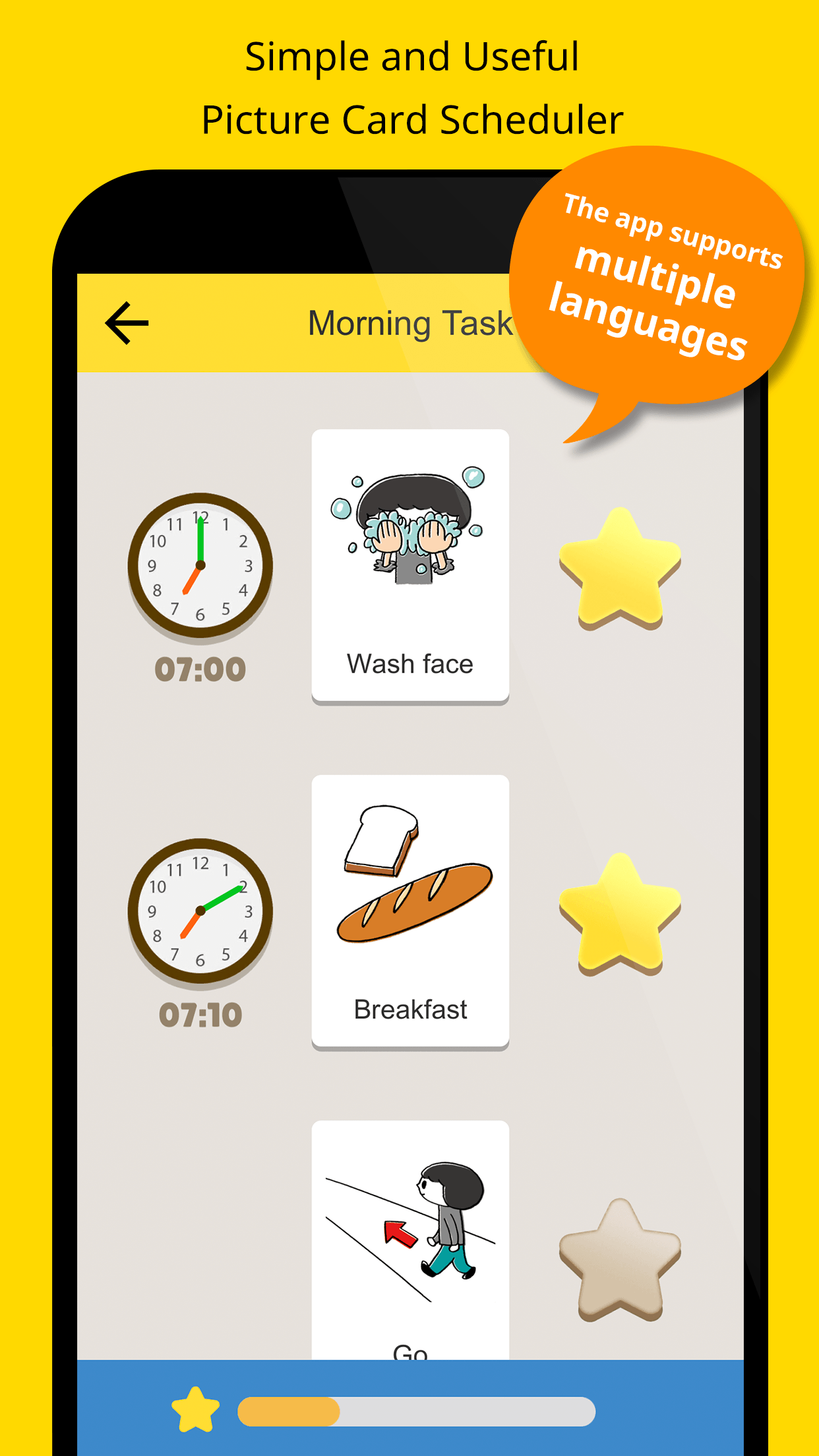 اسکرین شات 1 برنامه Kids ToDo List