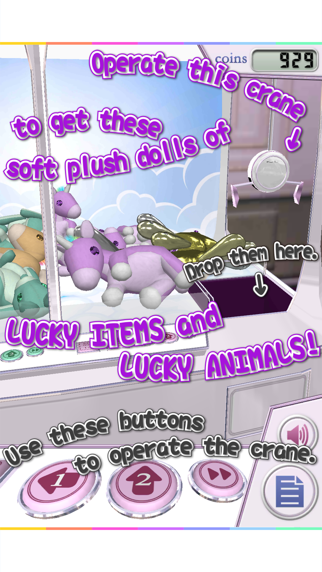 اسکرین شات 5 بازی Claw Crane Lucky Charms