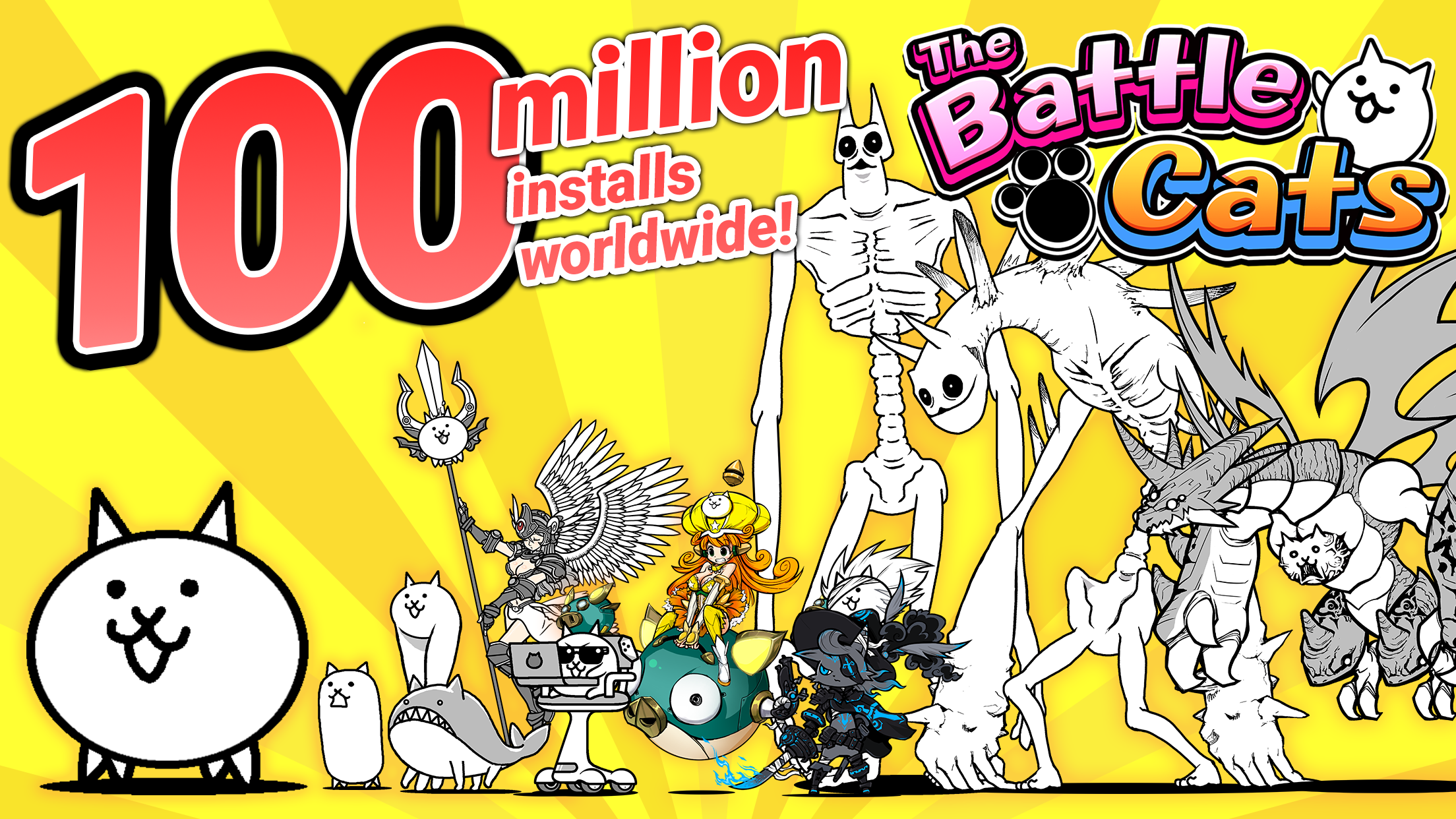 اسکرین شات 1 بازی The Battle Cats
