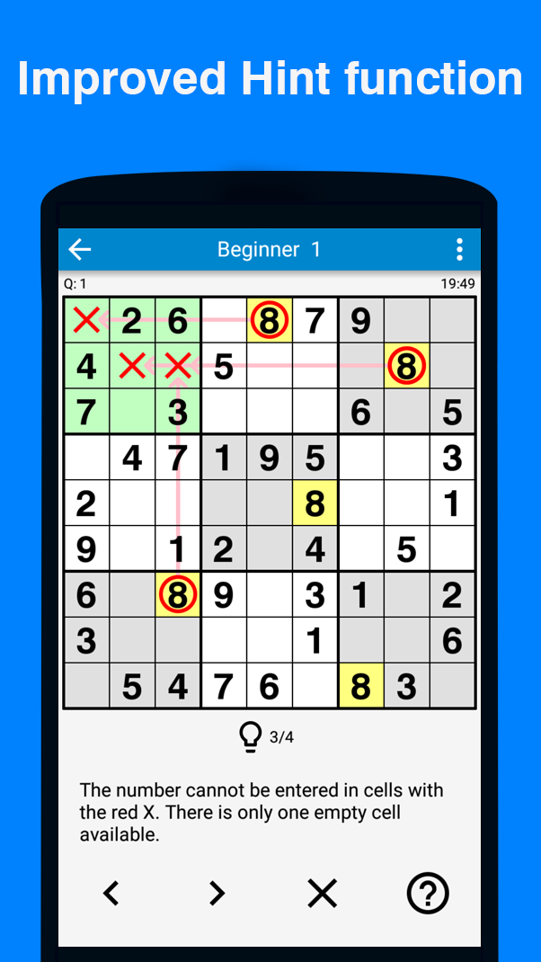 اسکرین شات 3 بازی Sudoku - 5700 original puzzles