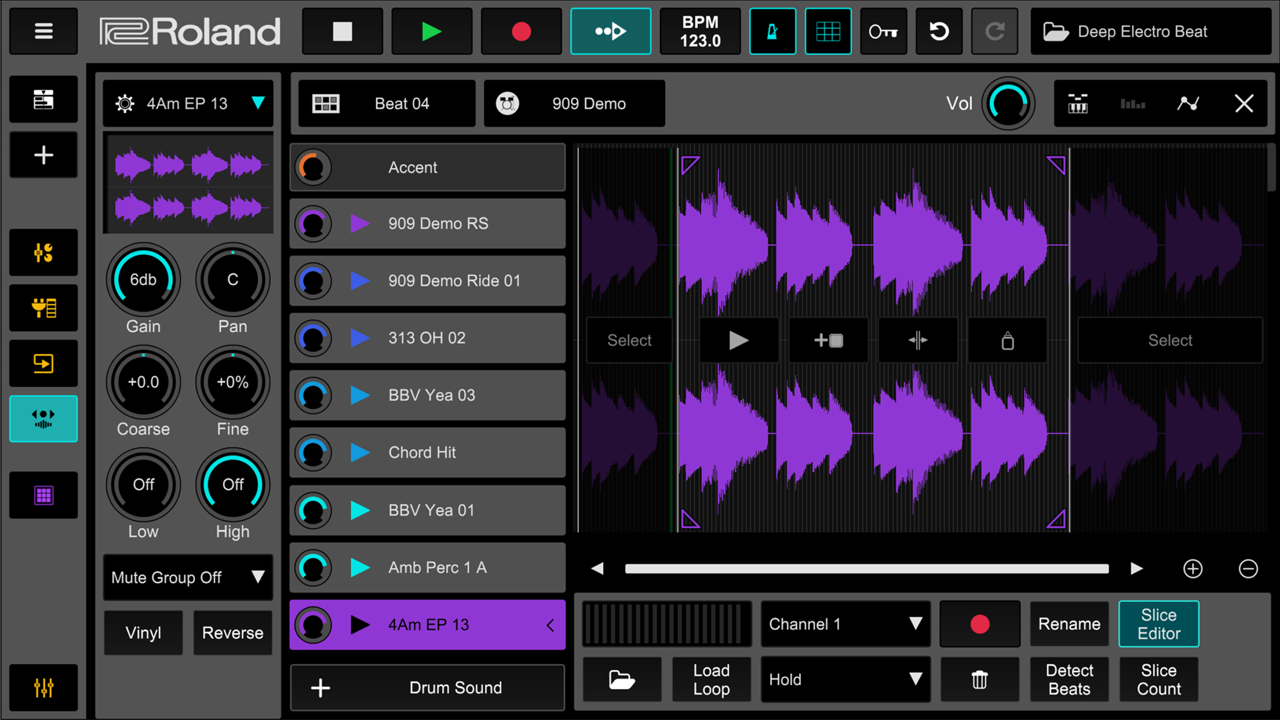 اسکرین شات 4 برنامه Roland Zenbeats Music Creation