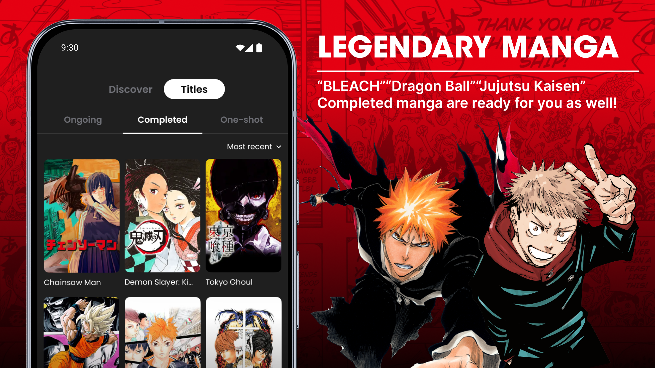 اسکرین شات 5 برنامه MANGA Plus by SHUEISHA