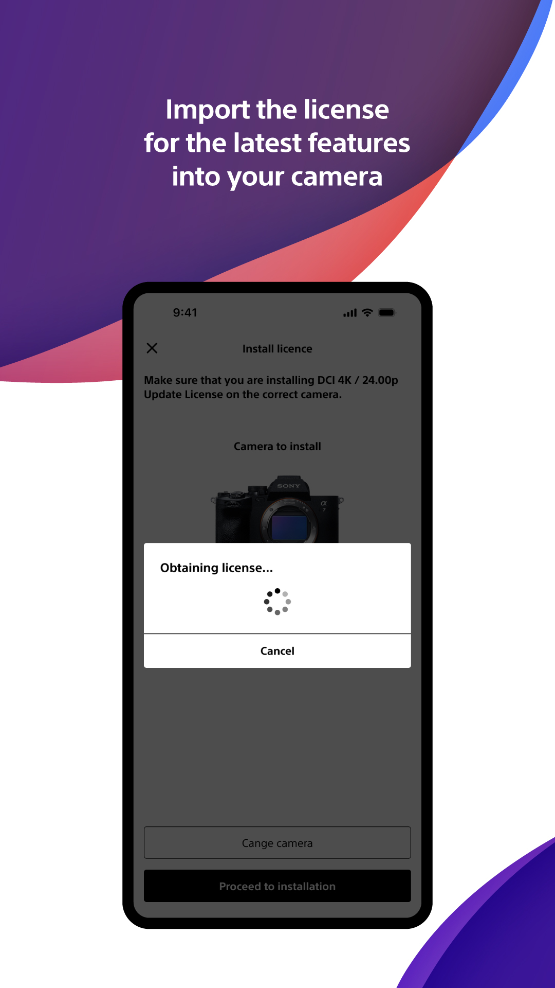 اسکرین شات 6 برنامه Sony | Creators' App
