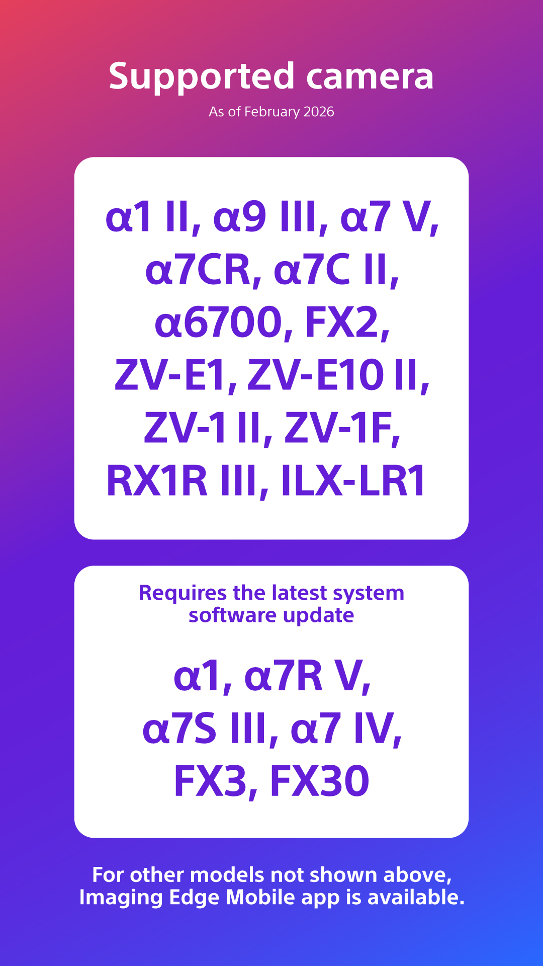 اسکرین شات 2 برنامه Sony | Creators' App