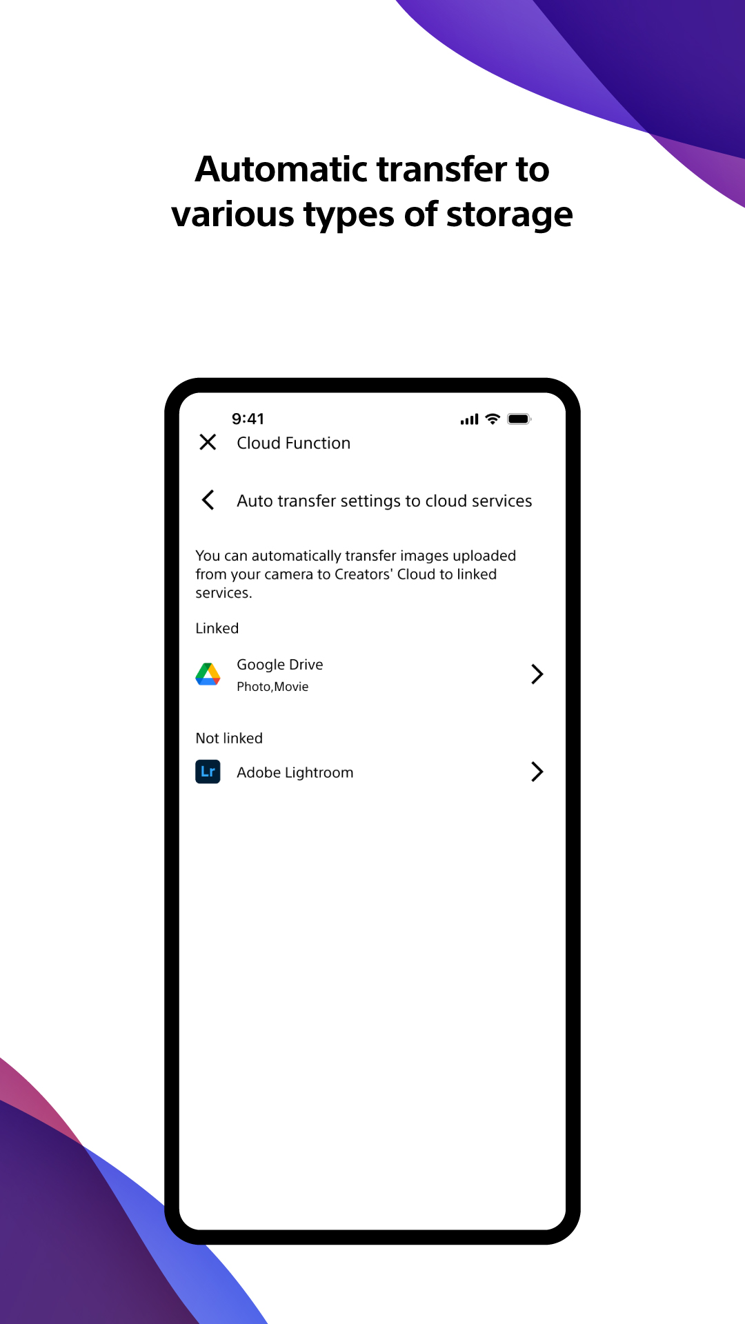 اسکرین شات 8 برنامه Sony | Creators' App