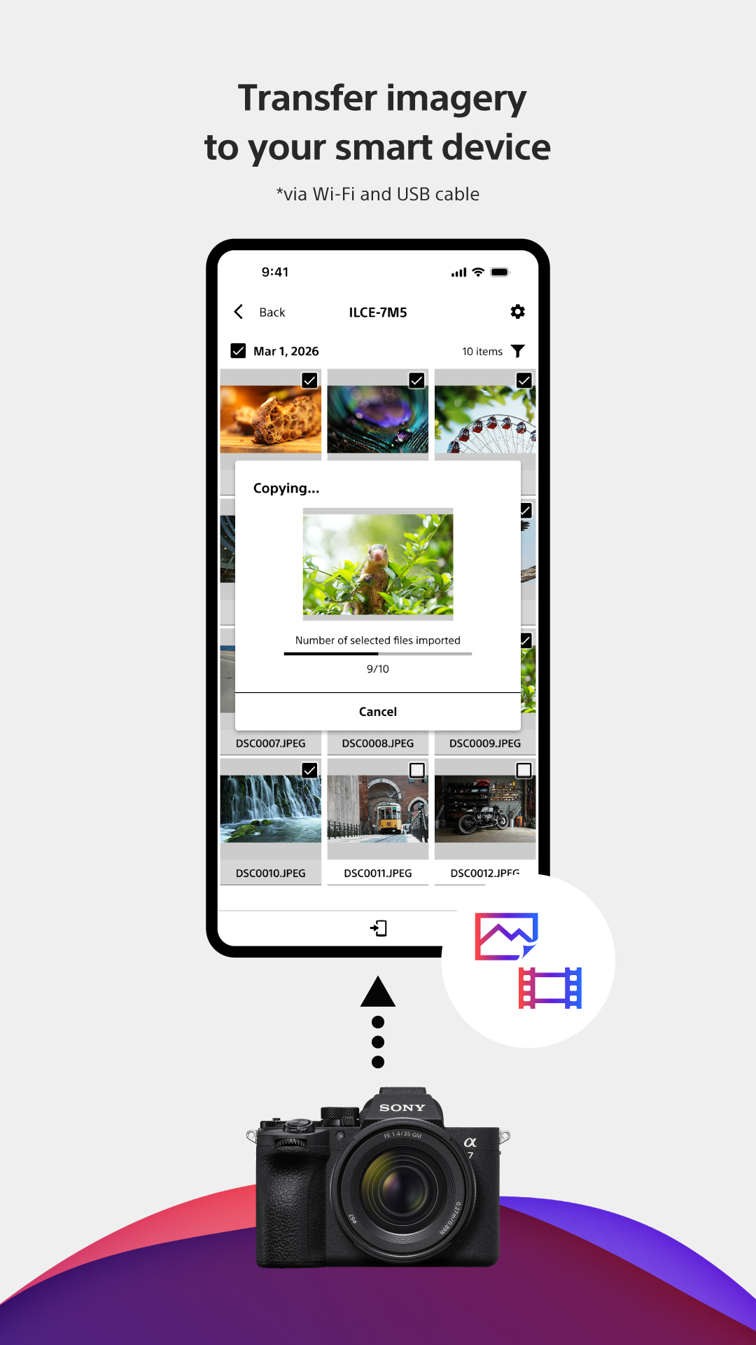 اسکرین شات 3 برنامه Sony | Creators' App