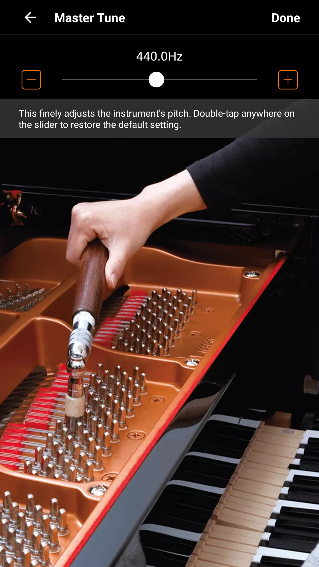 اسکرین شات 2 برنامه Smart Pianist